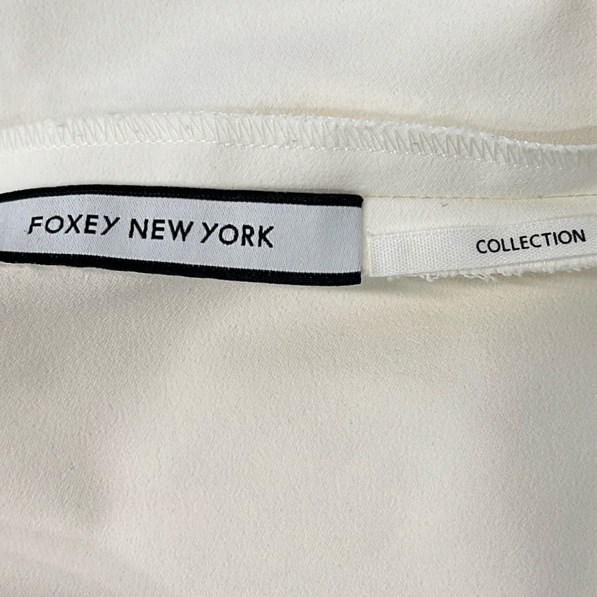 試着のみ　FOXEY NEW YORK フォクシーニューヨーク　パンツ38 FOXEY NEW YORK(フォクシーニューヨーク) パンツ サイズ38 M