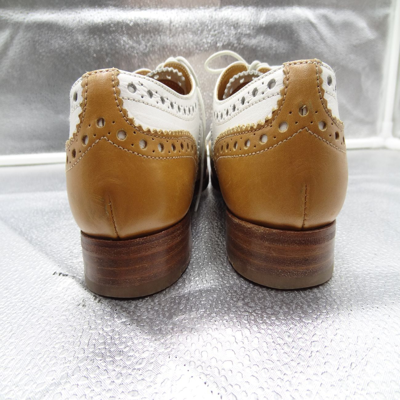 CHURCH'S BURWOOD バイカラー ウィルグチップ HAZELNUT ベージュ
