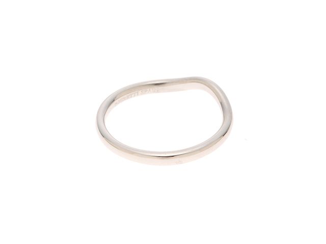 TIFFANY&Co. ティファニー カーブドバンド リング 指輪 Pt950 プラチナ