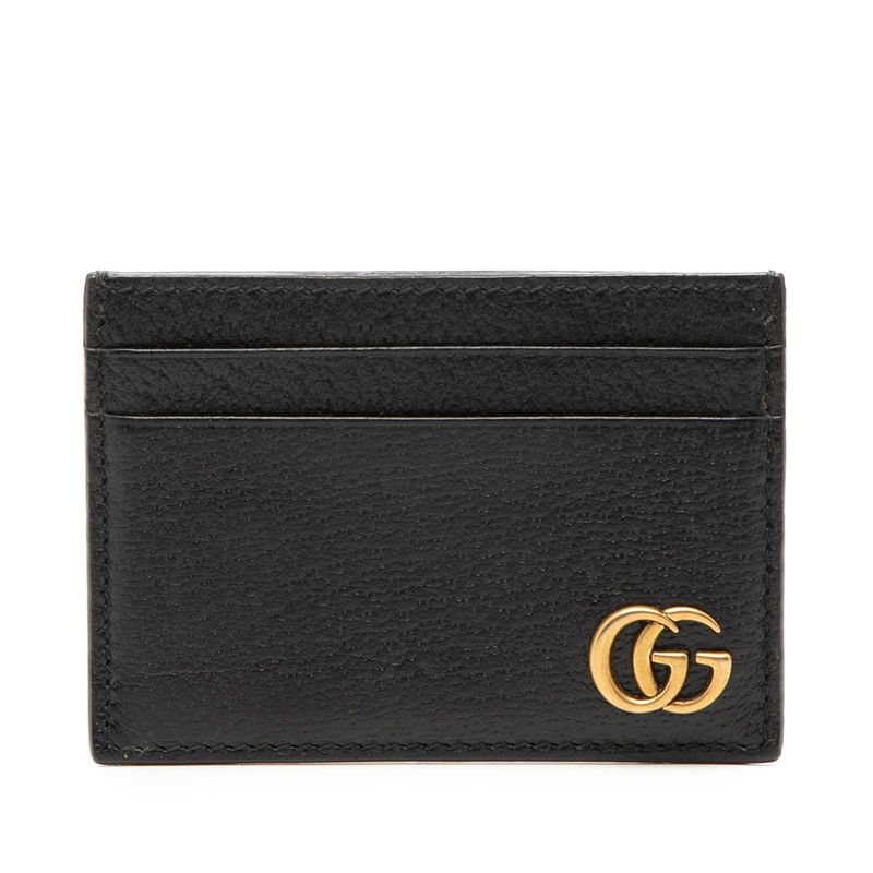 グッチ GGマーモント パスケース カードケース マネークリップ 436022 レザー メンズ GUCCI 【1-0267203】 グッチ GGマーモント パスケース カードケース マネークリップ 436022