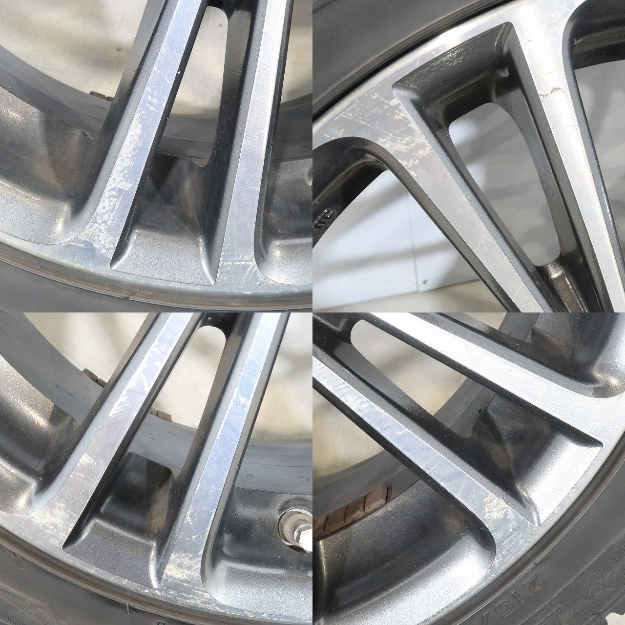 4本 トヨタ 86 ZN6 純正 17インチ 7J +48 5H PCD100 スタッドレス