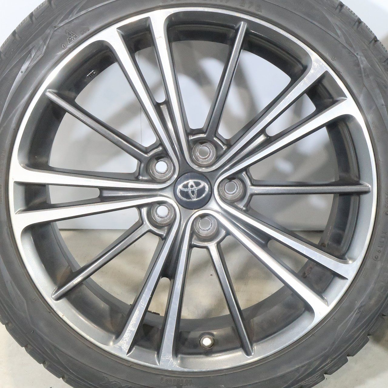 4本 トヨタ 86 ZN6 純正 17インチ 7J +48 5H PCD100 スタッドレス