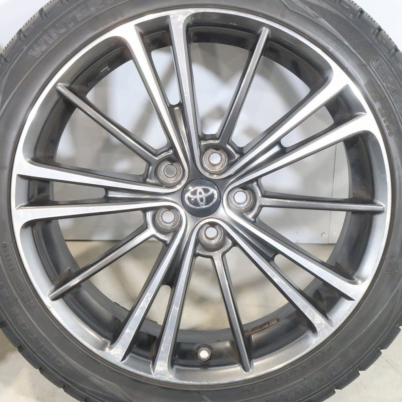 4本 トヨタ 86 ZN6 純正 17インチ 7J +48 5H PCD100 スタッドレス