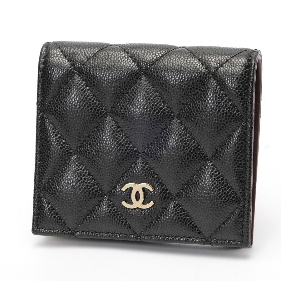 シャネル / CHANEL マトラッセ スモール ウォレット / 二つ折り財布 