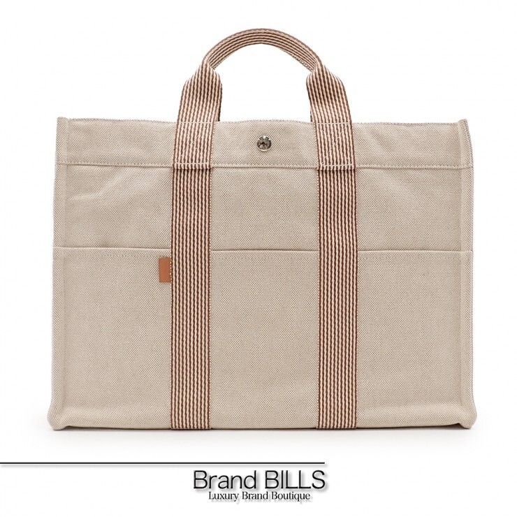 未使用品 HERMES エルメス ニューフールトゥ トートMM トートバッグ
