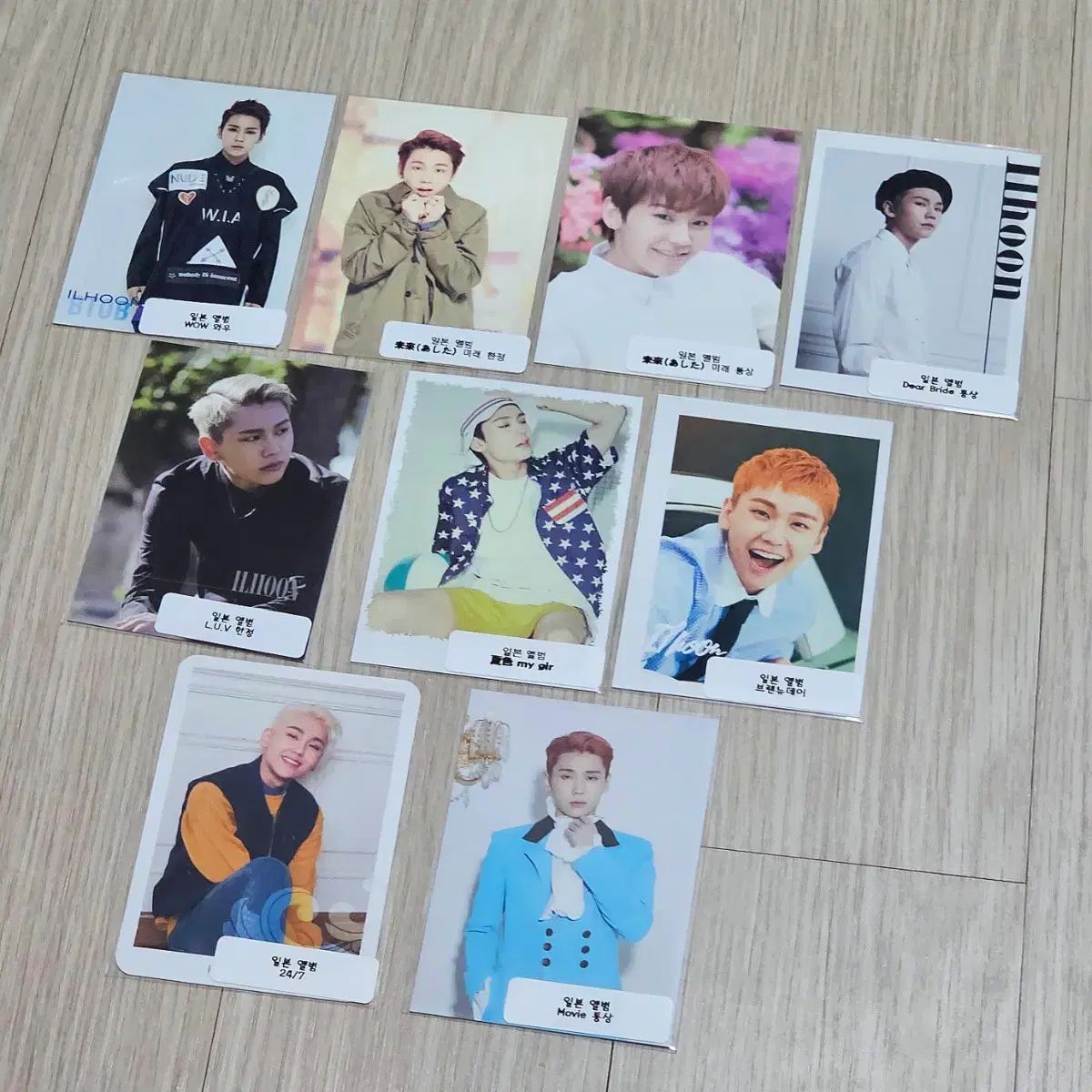 BTOB チョン・イルフン(JUNG ILHOON) 日本 アルバム トレカ 9枚 セット 