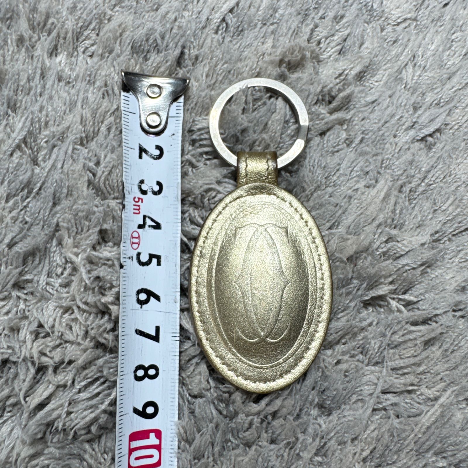 Cartier カルティエ キーホルダー キーリング マストライン ゴールド
