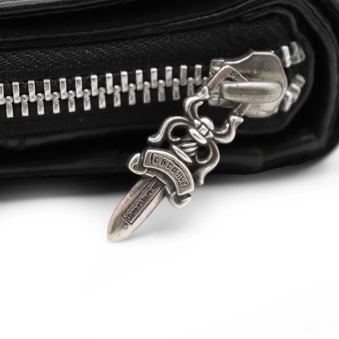 CHROME HEARTS クロムハーツ スクエアジップビルウォレット ダガー