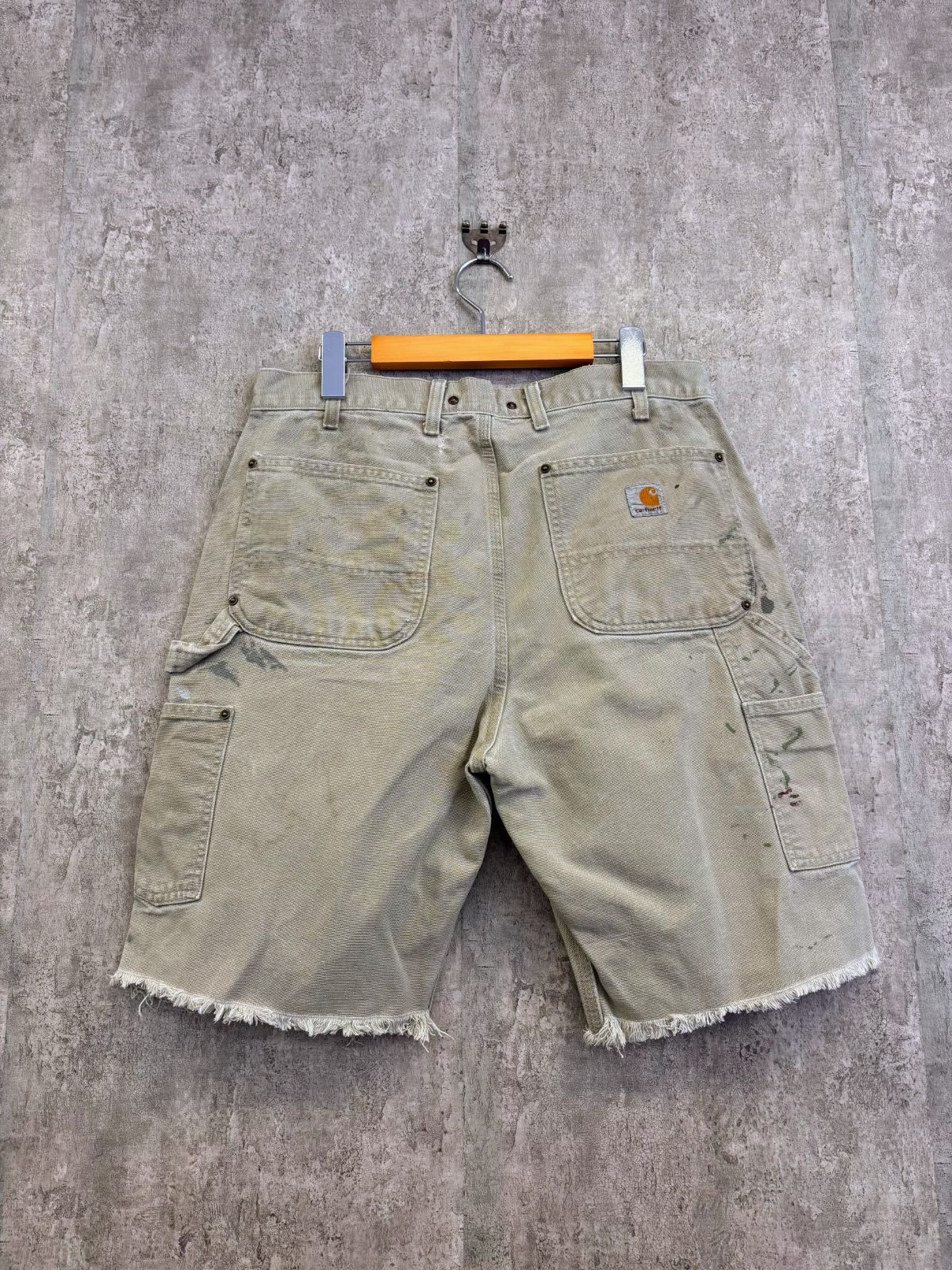 Carhartt/カーハート ダブルニー カットオフ ペインターショートパンツ