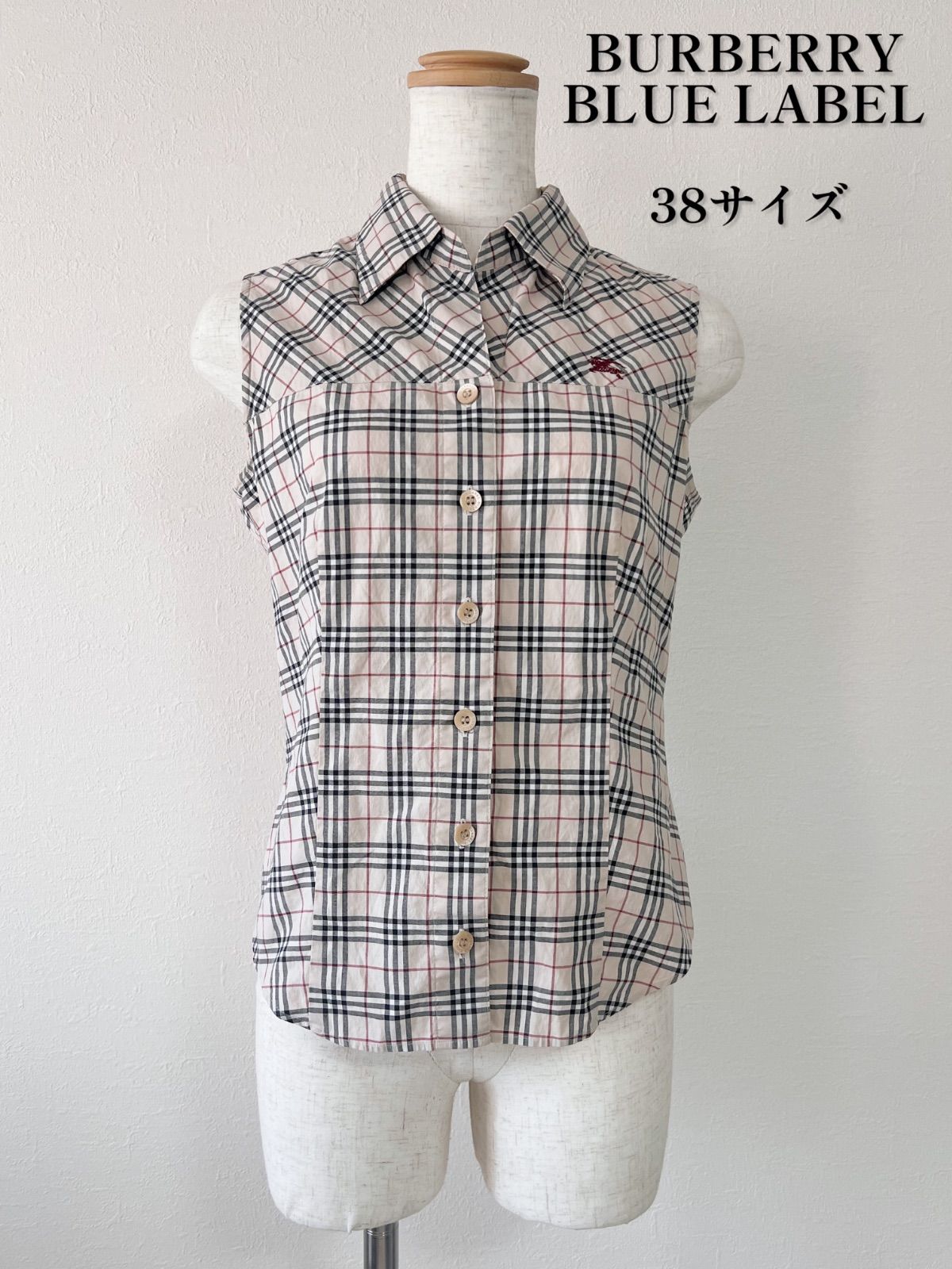 BURBERRY BLUE LABEL バーバリーブルーレーベル ノバチェック 38 
