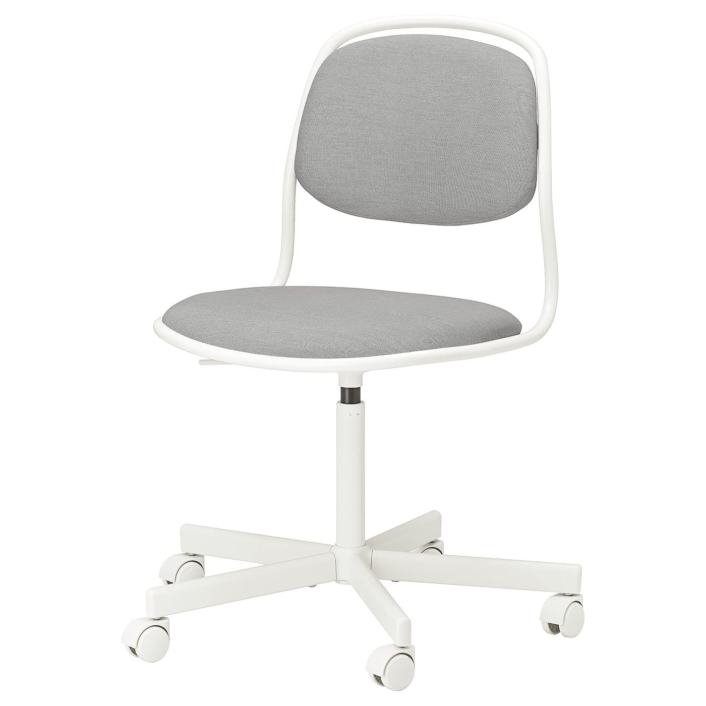 IKEA ORFJALL 回転チェア ヴィースレ ライトグレー ホワイト 学習椅子 