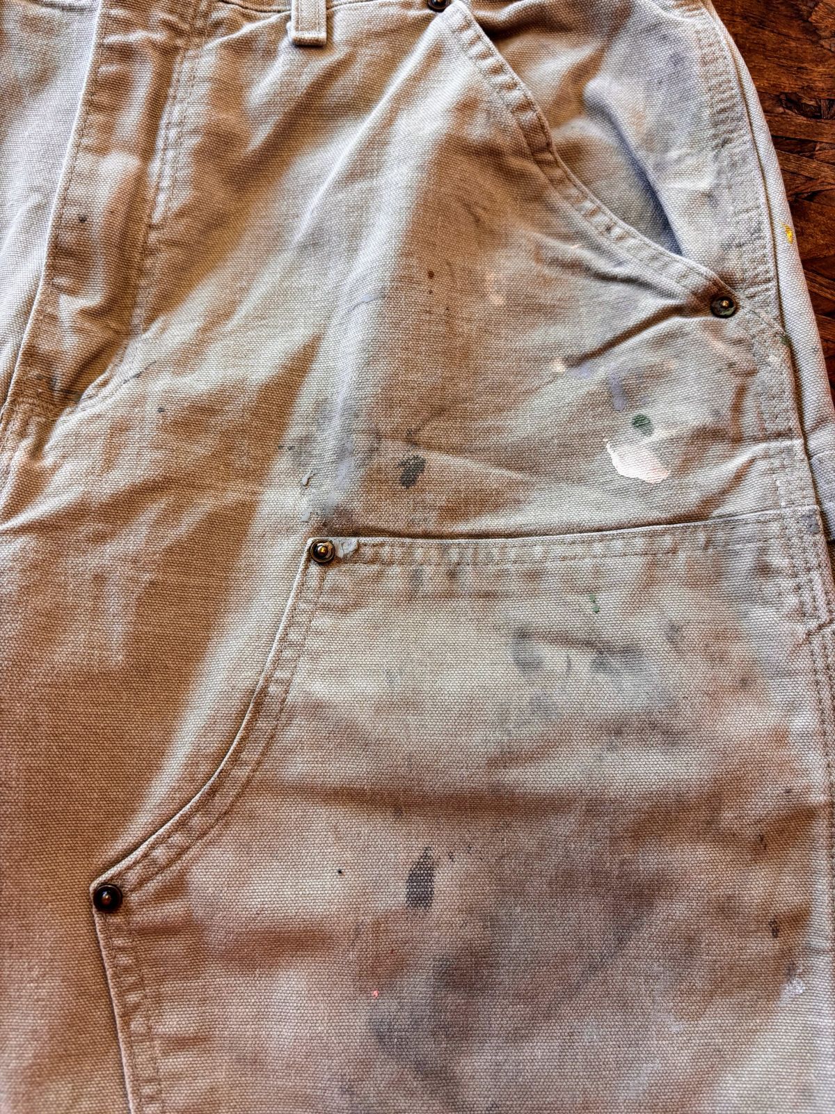 Carhartt/カーハート ダブルニー カットオフ ペインターショートパンツ