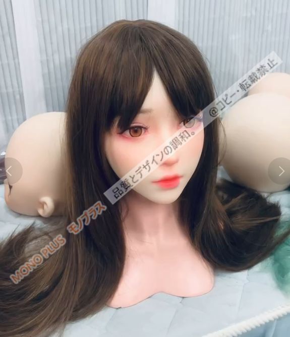 【送料無料】 TPE ヘッドリアルガール M16 等身大ドール撮影　 鑑賞用 水洗い可能　マネキンパーツ　リアルドール CJF61P100
