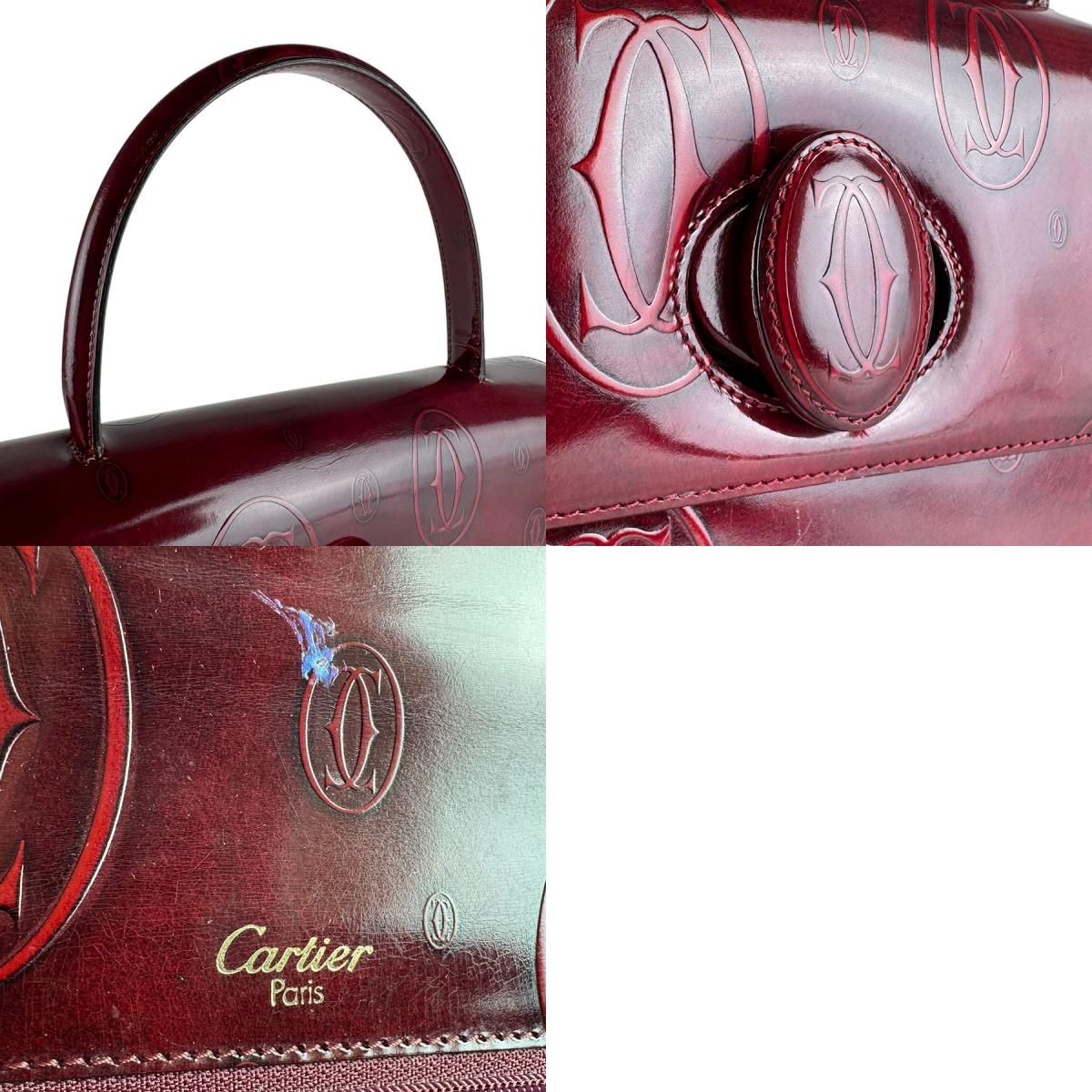 カルティエ CARTIER ハンドバッグ ハッピーバースデー - メルカリ
