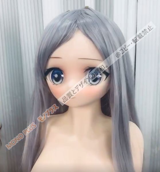 【送料無料】 TPE ヘッド二次元美少女 M16 140-168cmの身長のドールに適する 撮影　 鑑賞用 水洗い可能　マネキンパーツ　リアルドール CJF61P006