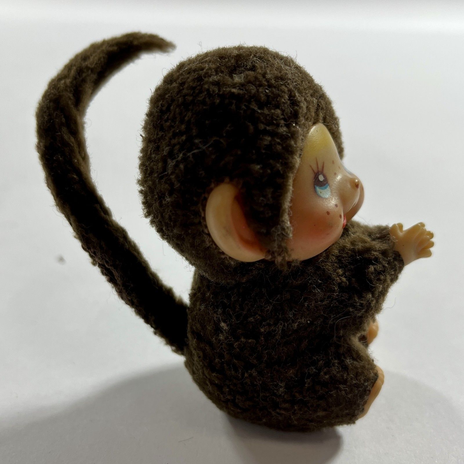 ☆ 希少 レア 昭和レトロ monchhichi モンチッチ ぬいぐるみ クリップ