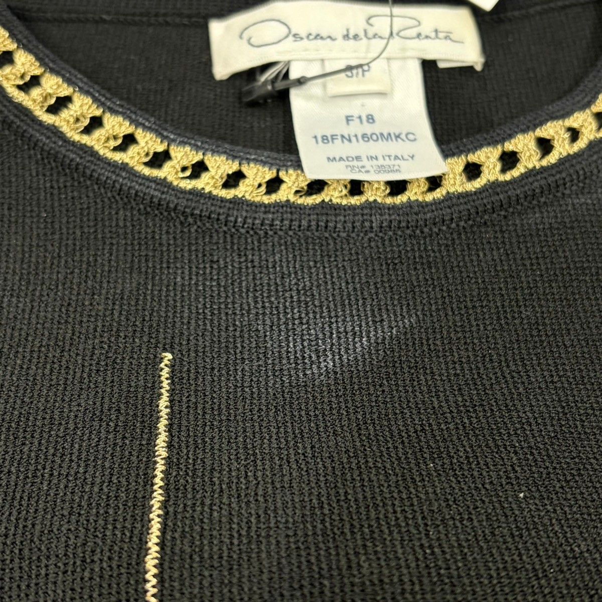 Oscar de la Renta オスカー デ ラ レンタ エンブロイダリーワンピース 