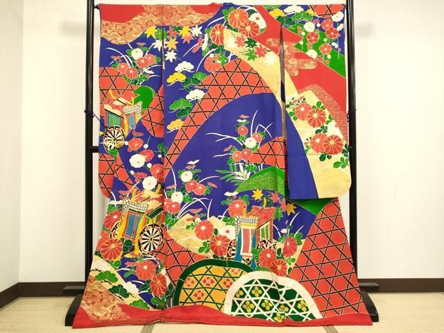舞妓　お引き摺り(振袖) 平和屋本店▽お引きずり・お引き摺り・引き振袖 和装 結婚式 舞妓 芸妓