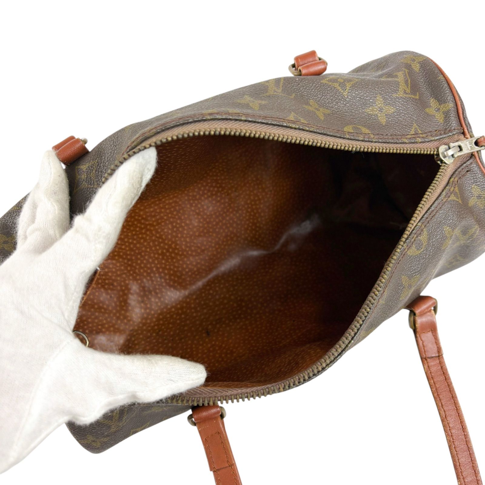 ルイヴィトン LOUIS VUITTON パピヨン30 セミショルダーバッグ