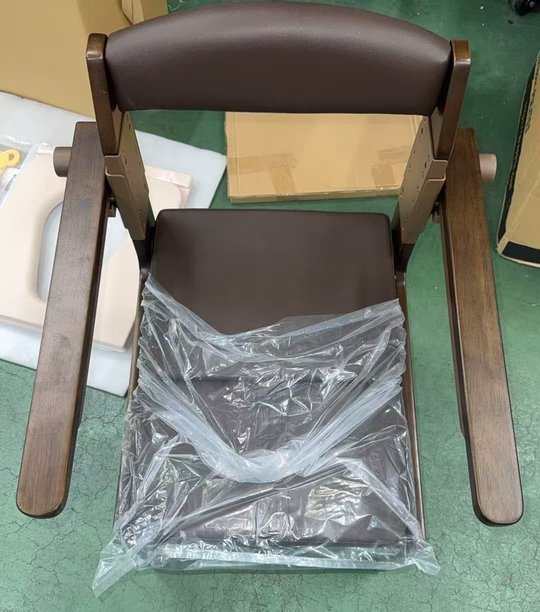 介護用自動ラップ式トイレ ラップポン・プリート2 やわらか便座タイプ ダークブラウン P2SES02DJH//734738