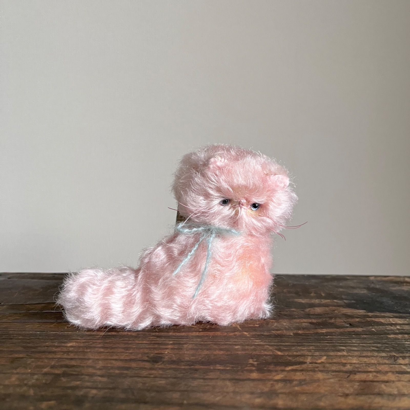 とけそうな、ねこ ( ときめきぴんくの子 ) Cora 猫 ぬいぐるみ 作家