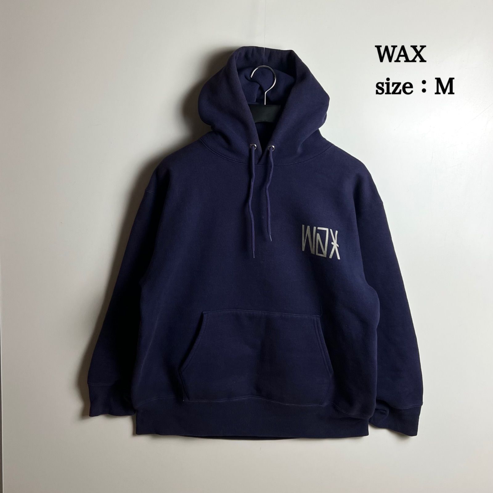 WAX THM GOAT body LOGO sweat hoodie M ワックス 肉厚 ゴートボディ 