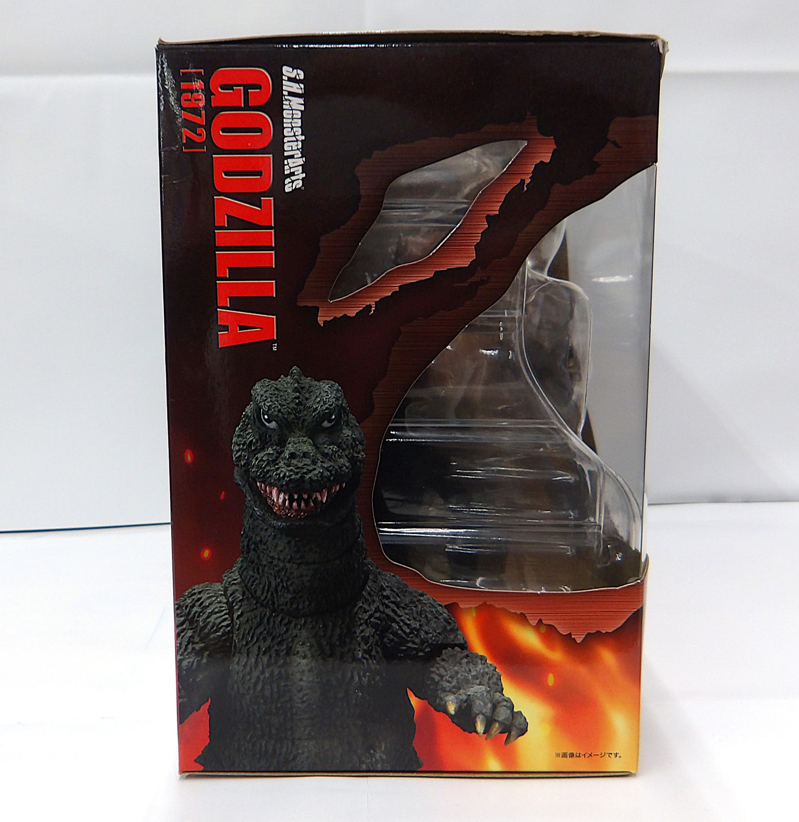 中古】 S.H.MonsterArts ゴジラ 1972 地球攻撃命令 ゴジラ 対 ガイガン 