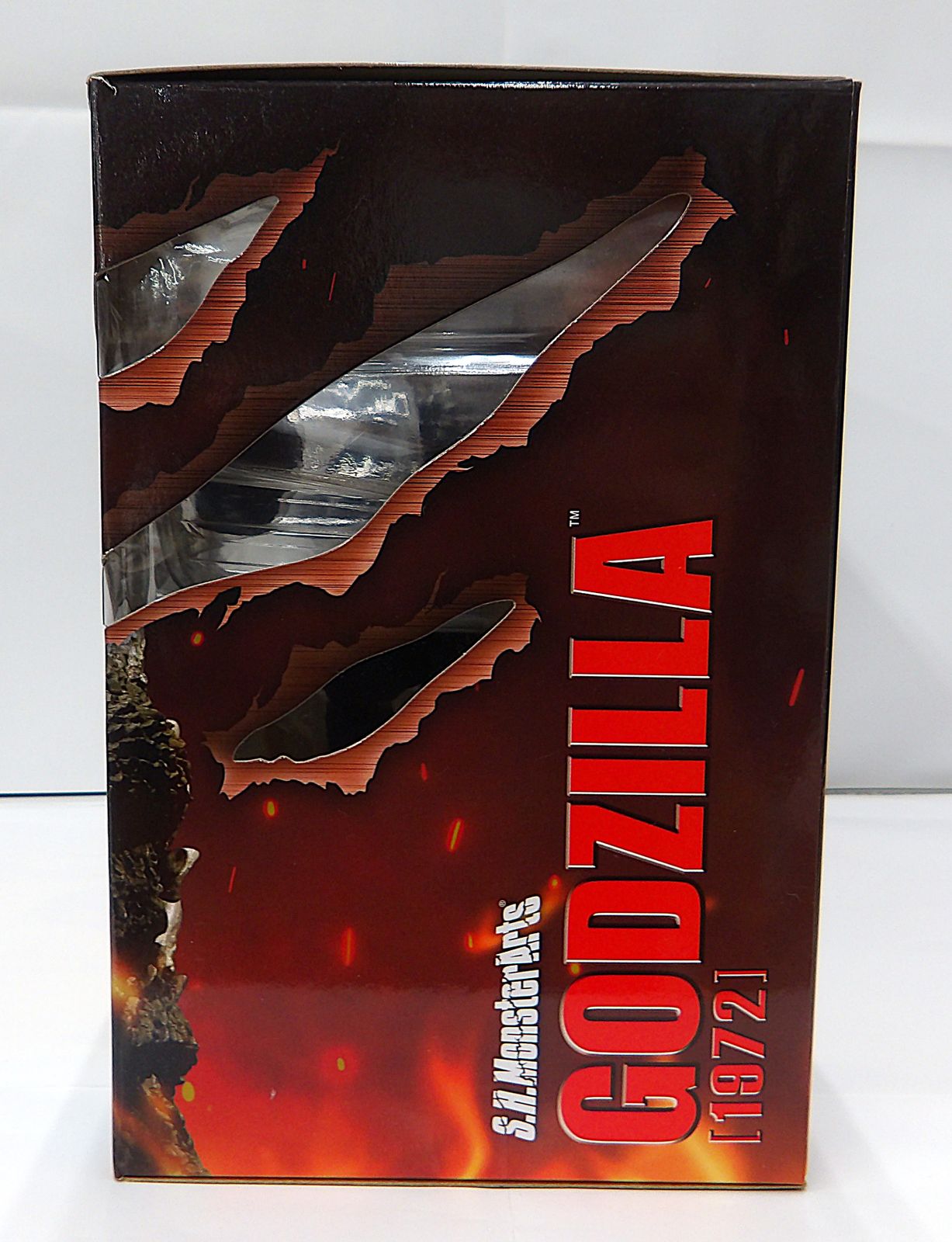 中古】 S.H.MonsterArts ゴジラ 1972 地球攻撃命令 ゴジラ 対 ガイガン 