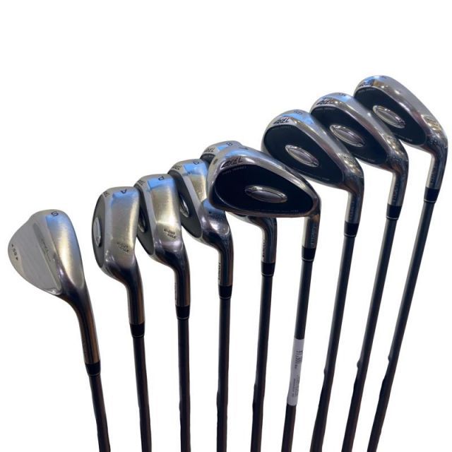 中古】 つるや AXEL DUAL IMPACT HM 10S アイアンセット IR AXEL DUAL 