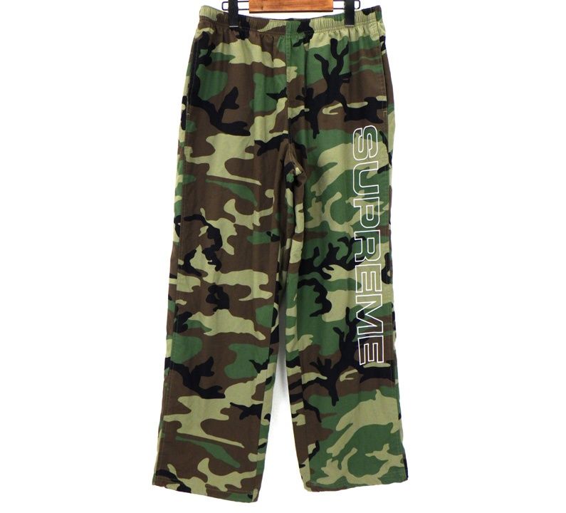 シュプリーム Supreme 25AW 【 Spellout Embroidered Ripstop Track