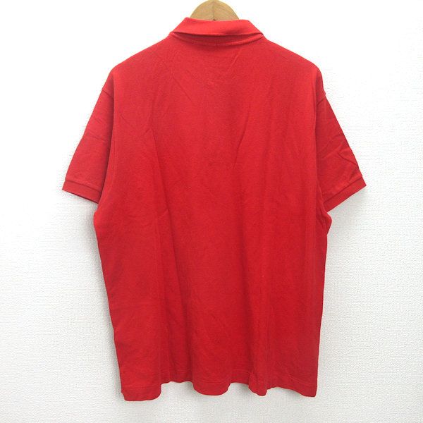 K□ラコステ/LACOSTE CLASSIC FIT 半袖ポロシャツ 鹿の子 大きいサイズ