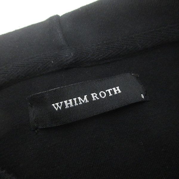 K□ウィムロス/WHIM ROTH adamsJUGGLER パーカ フーディー【4】黒/MENS 