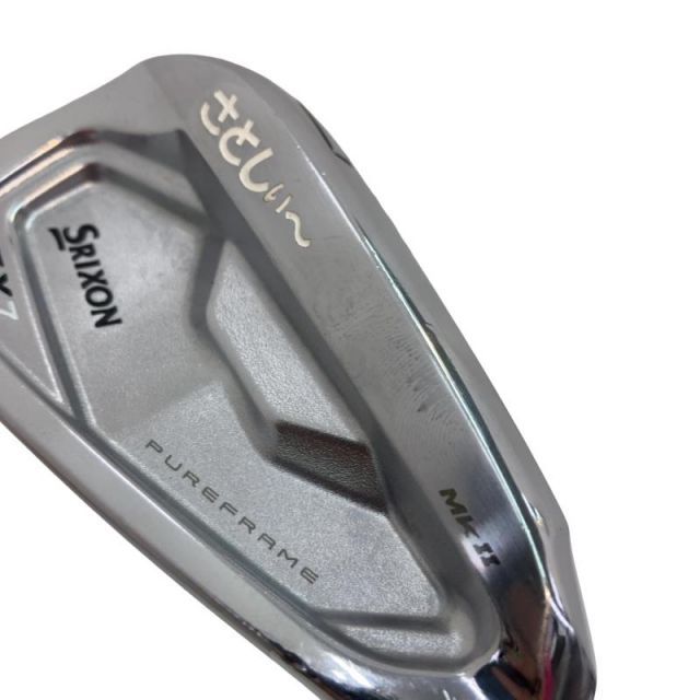 中古】 ダンロップ SRIXON ZX7 Mk II 6S アイアンセット IR 純正特注