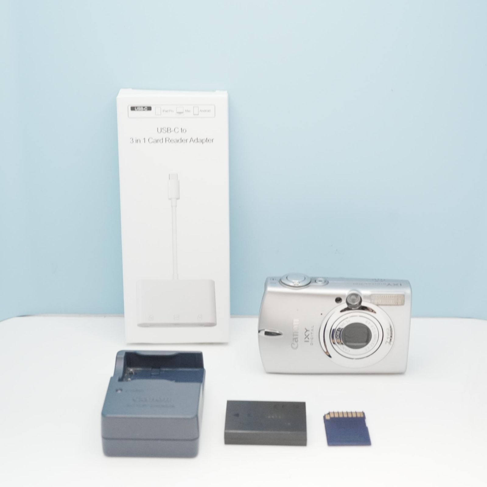 【スマホ転送OK】キャノン Canon IXY DIGITAL 700 Canon IXY DIGITAL 700 PC1169 デジカメ スマホ転送OK フルセット