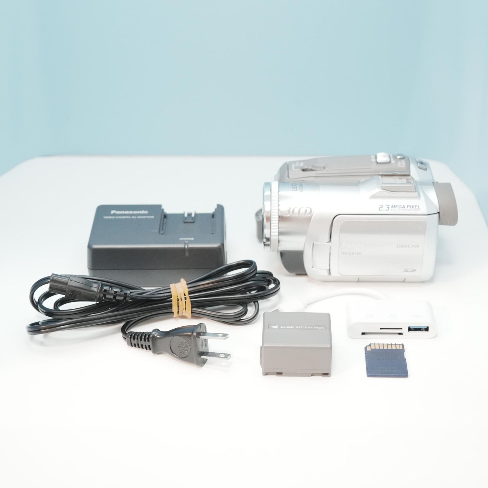 Panasonic NV-GS150 ビデオカメラ スマホ転送OK フルセット 美品 a6635