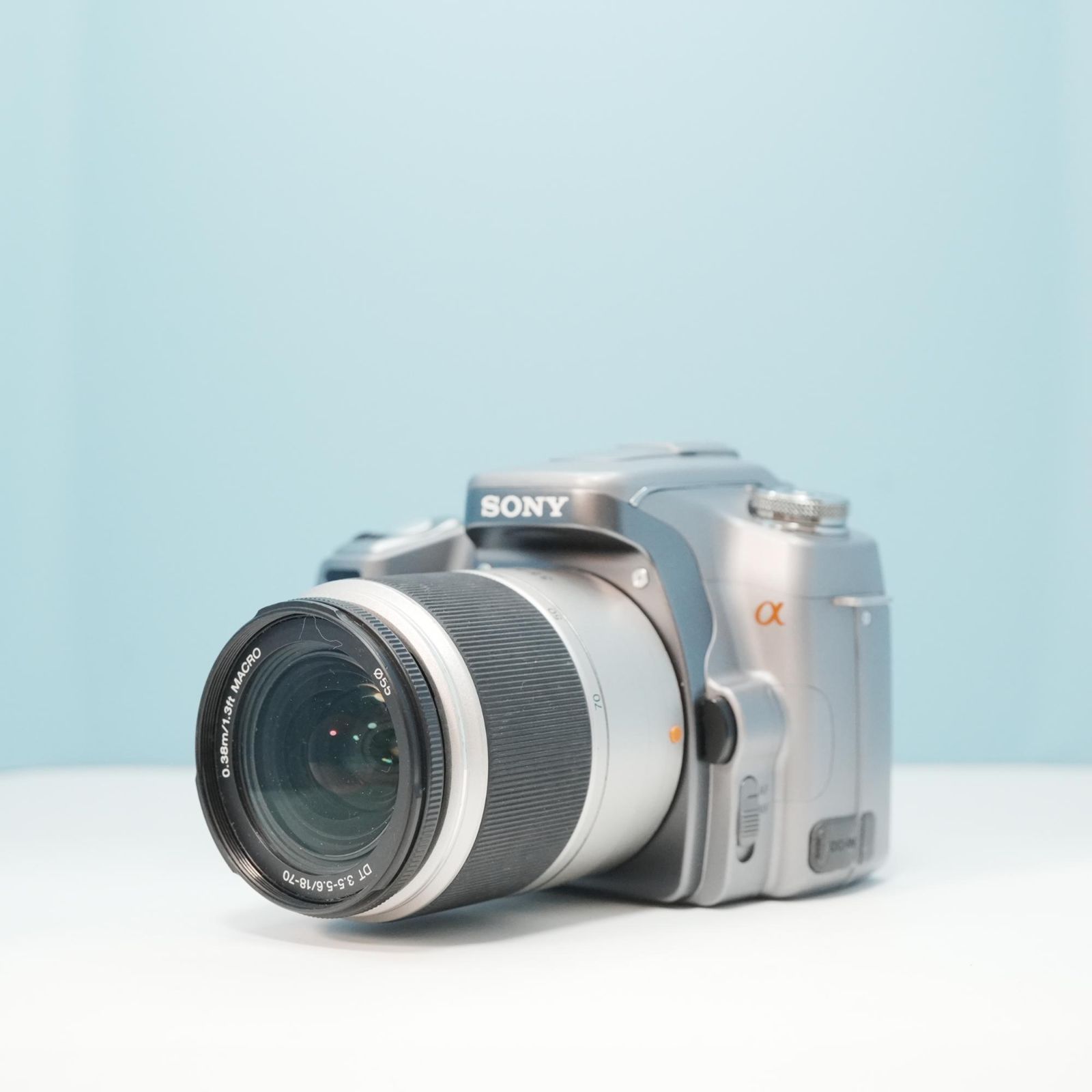 SONY α100 DSLR-A100 一眼レフ スマホ転送OK フルセット 美品 a6632