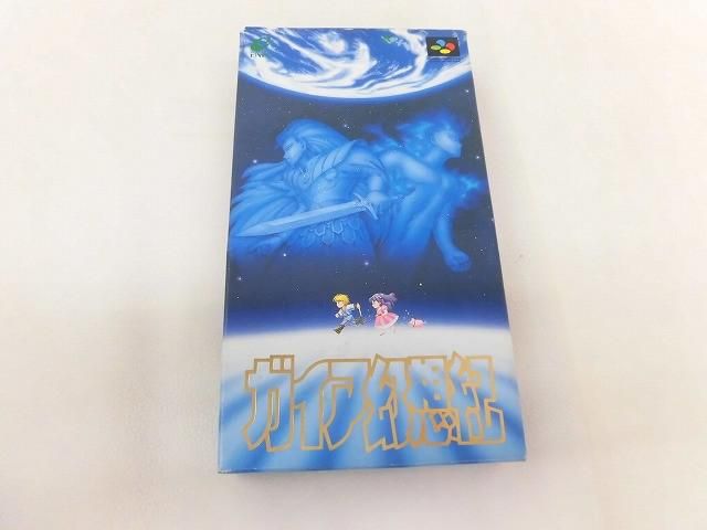 中古品 ゲーム スーパーファミコン ソフト ガイア幻想紀 箱付き - メルカリ