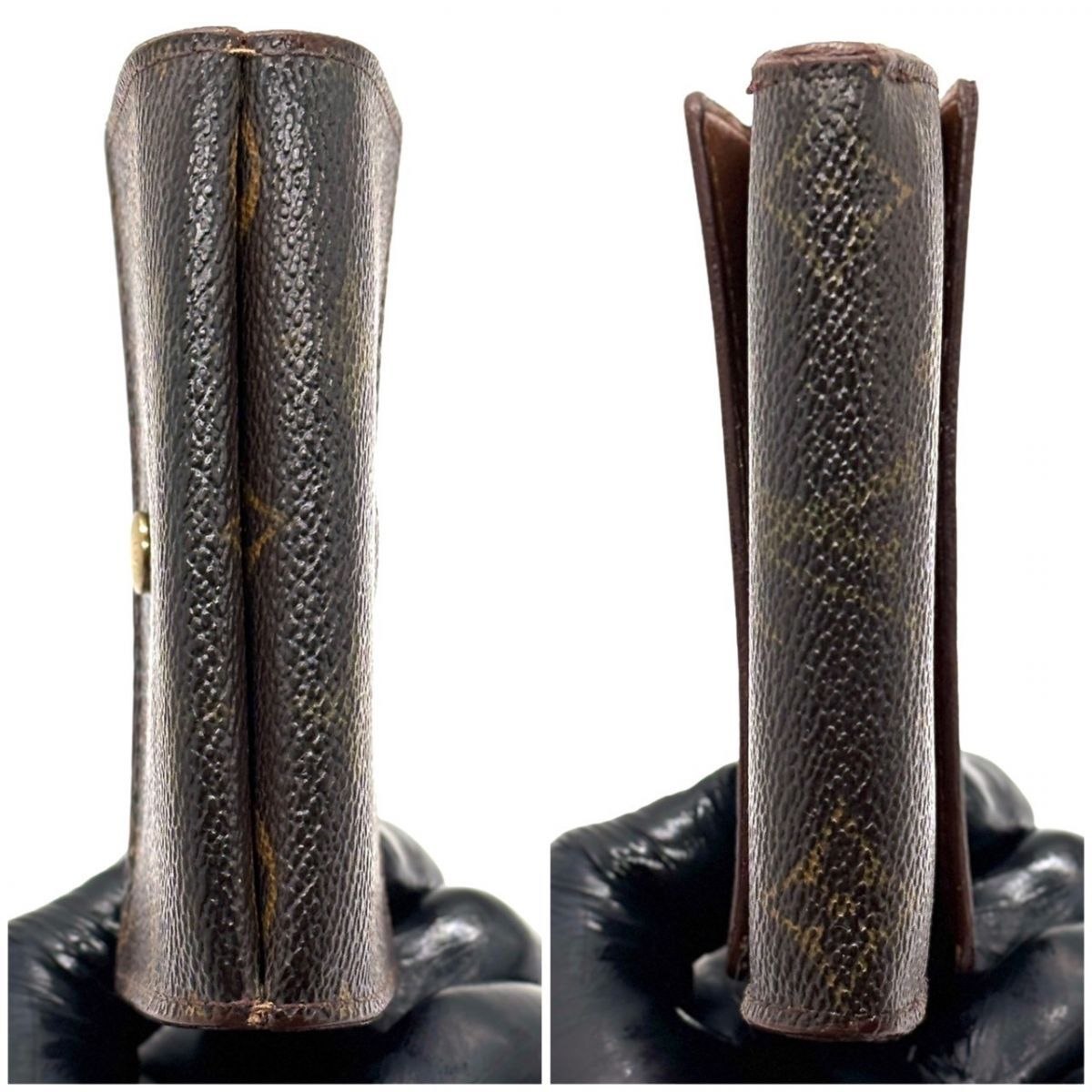 時を重ねる美意識】 LOUIS VUITTON 二つ折り財布 モノグラム エリーズ