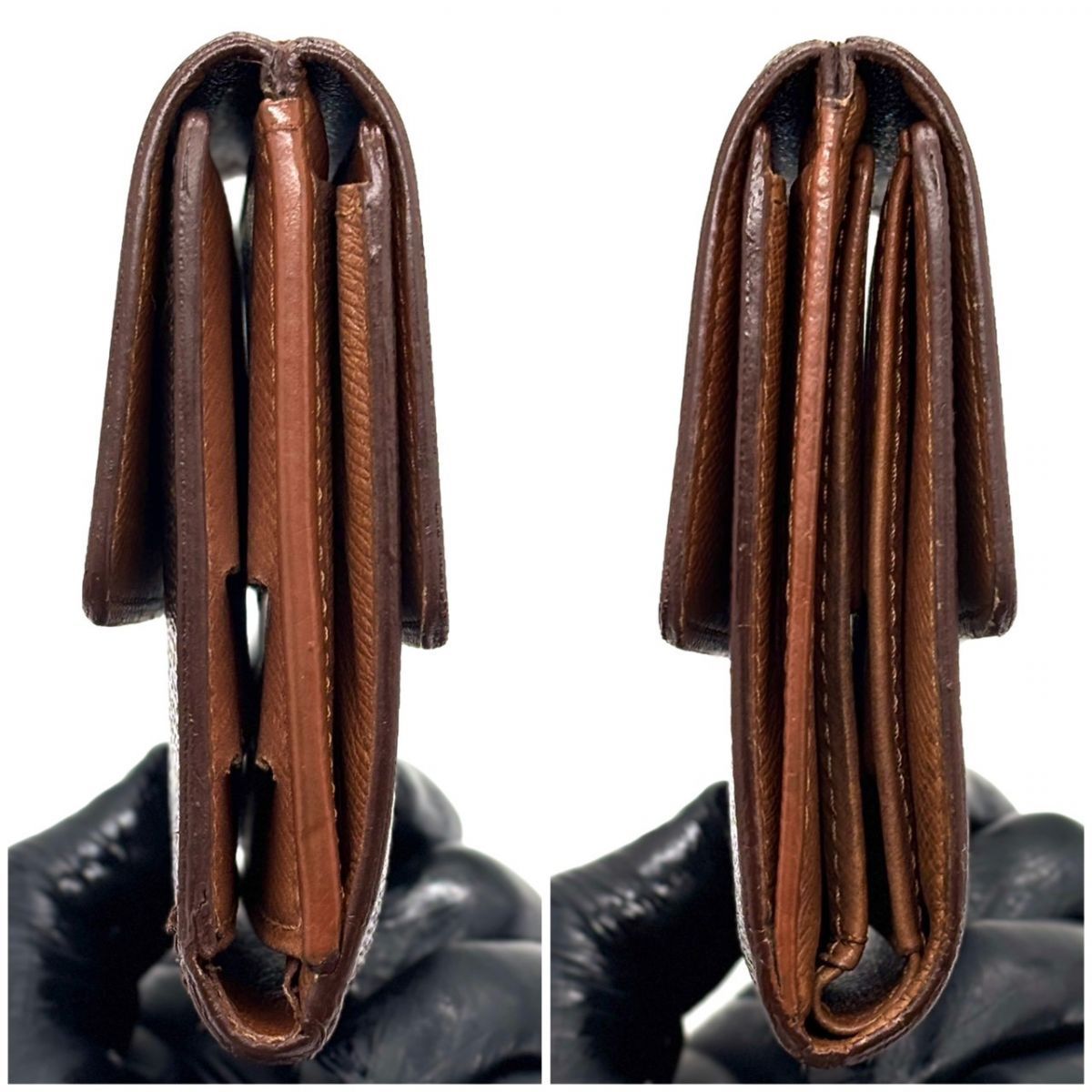 時を重ねる美意識】 LOUIS VUITTON 二つ折り財布 モノグラム エリーズ