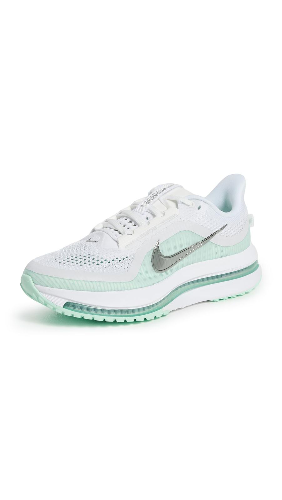 Nike レディース ペガサス プレミアム スニーカー, Wh/Mtlc Slvr/Mint Foam/Cannon。, 24.0 cm [Wh/Mtlc Slvr/Mint Foam/Cannon。] [24.0 cm]