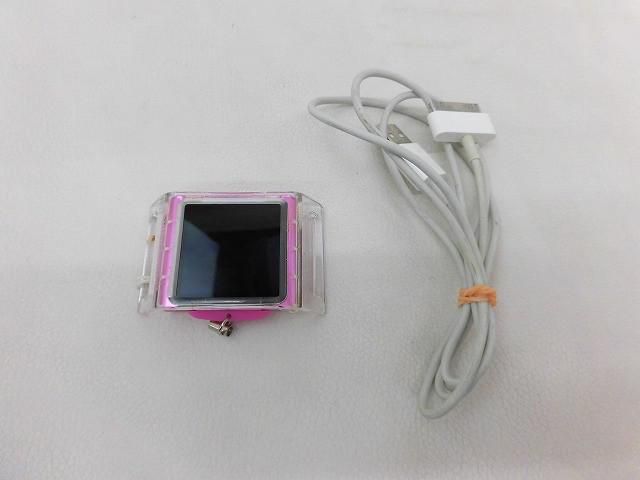 家電 iPod nano 第6世代 ピンク 動作品 本体のみ 充電器付き 中古品