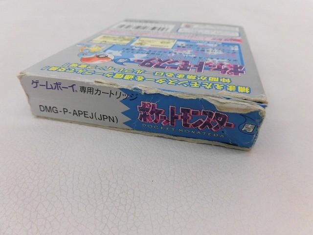 中古品 ゲーム ゲームボーイ ソフト ポケットモンスター 青 - メルカリ