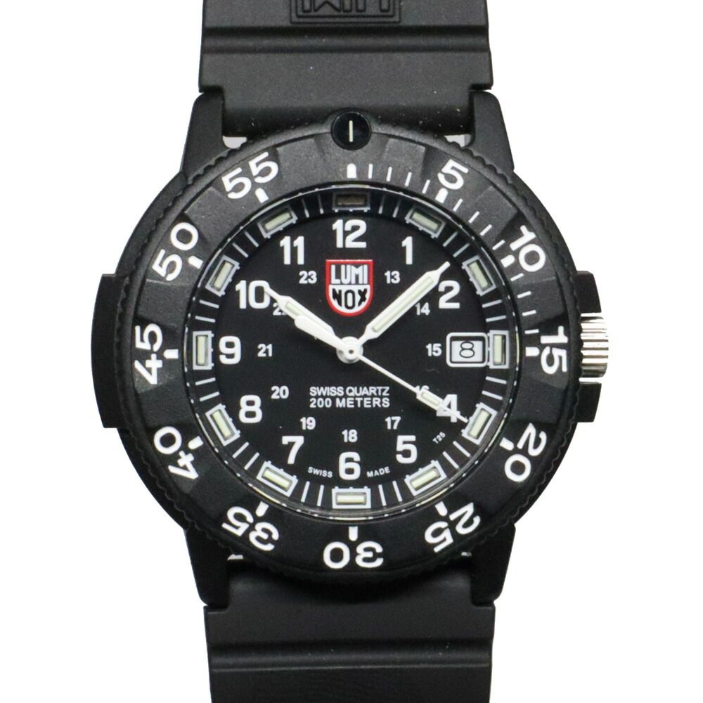 SALE，低価 【名古屋】ルミノックス Ref.3001 ブラック カーボノックス