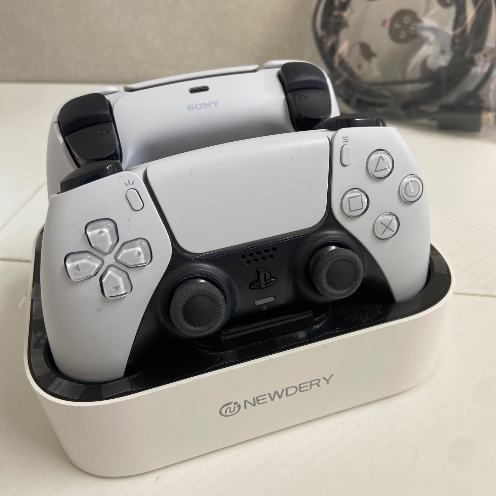 美品】PlayStation5 ワイヤレスコントローラー ダブルパック CFIJ 