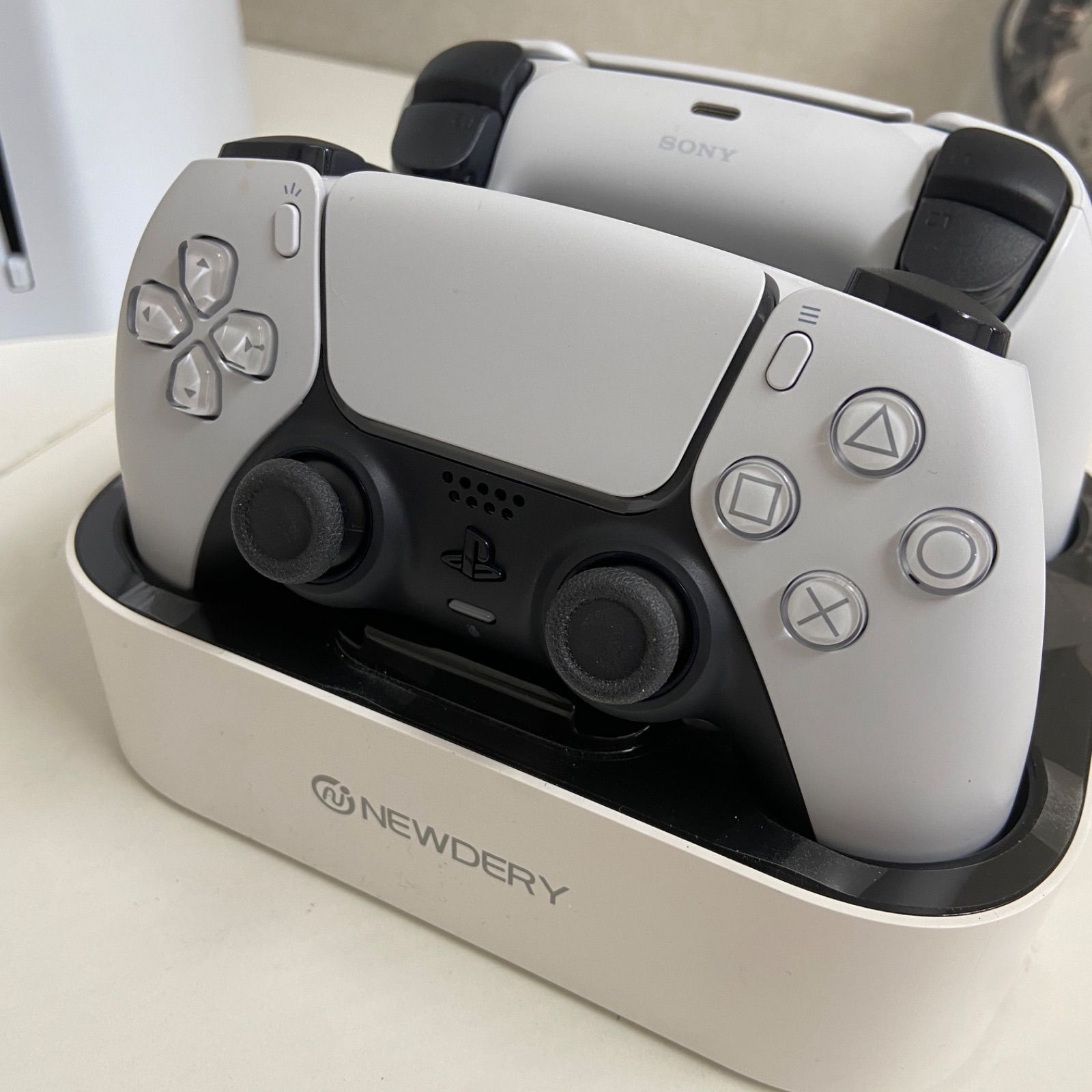 美品】PlayStation5 ワイヤレスコントローラー ダブルパック CFIJ 