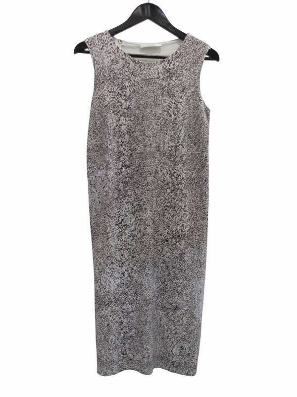 マックスマーラ MAX MARA ワンピース ひざ丈 ノースリーブ ブラウン 36