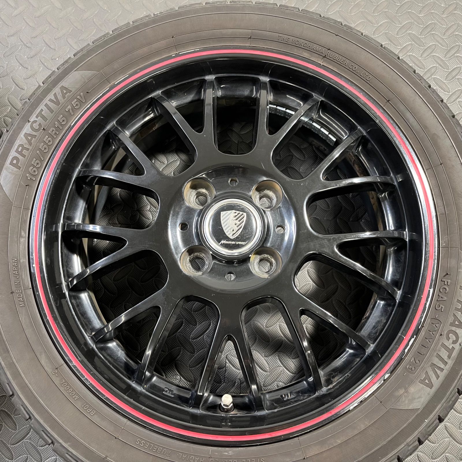 23/25年製 165/55R15 プラクティバ BADX S-HOLD S-8M タント N-BOX 