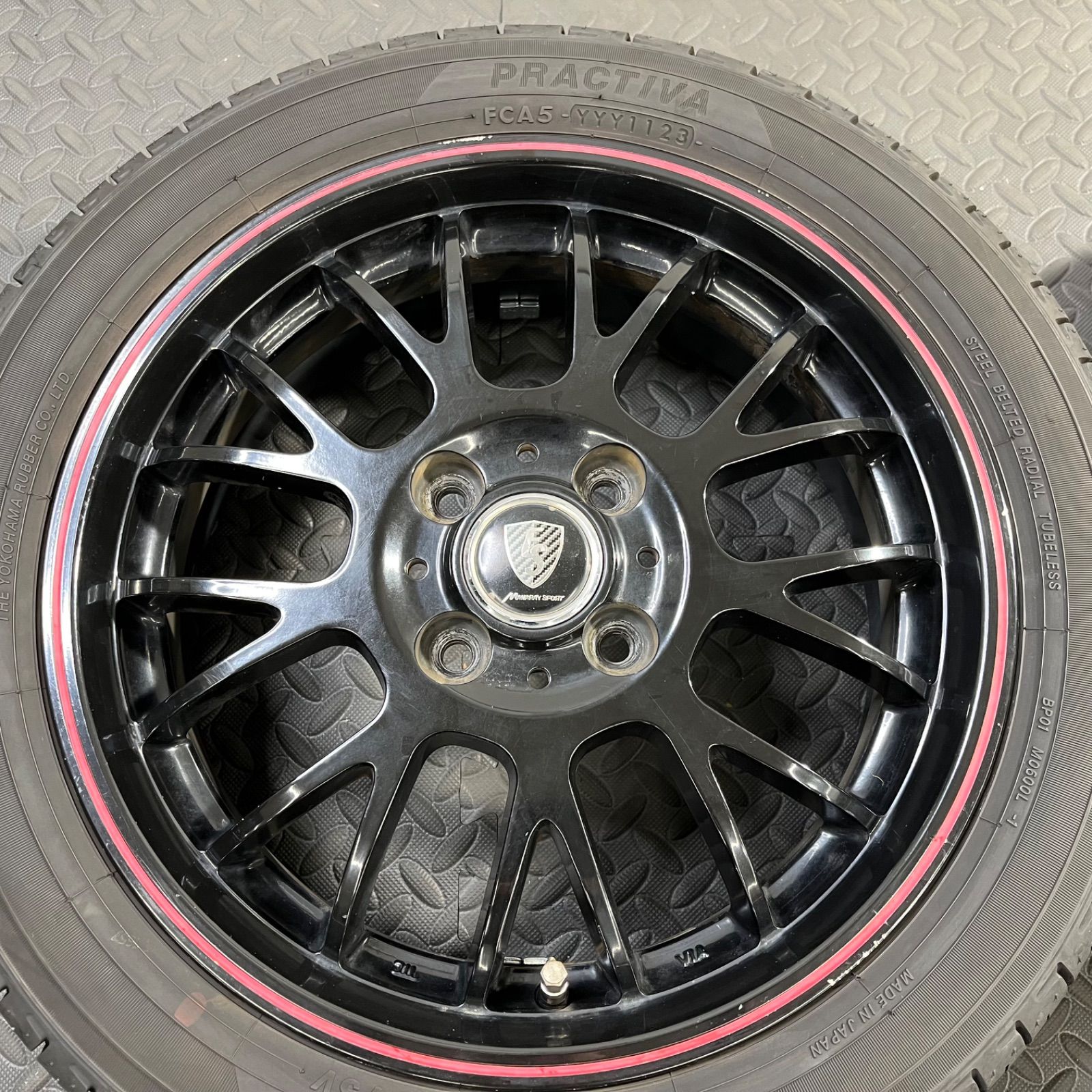 23/25年製 165/55R15 プラクティバ BADX S-HOLD S-8M タント N-BOX