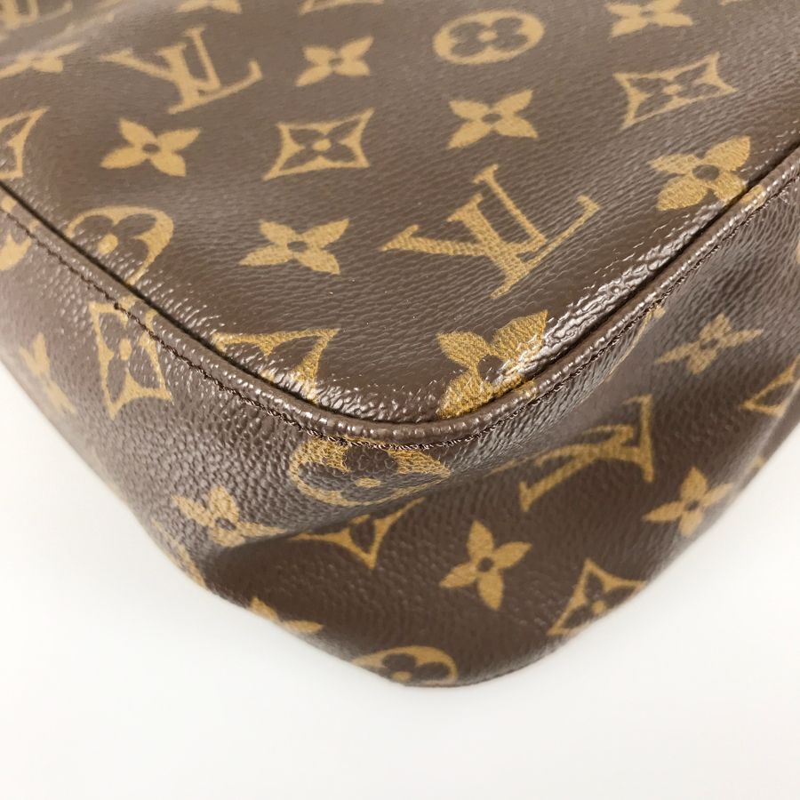 ルイ・ヴィトン LOUIS VUITTON モノグラム ルーピング MM M51146 PVC