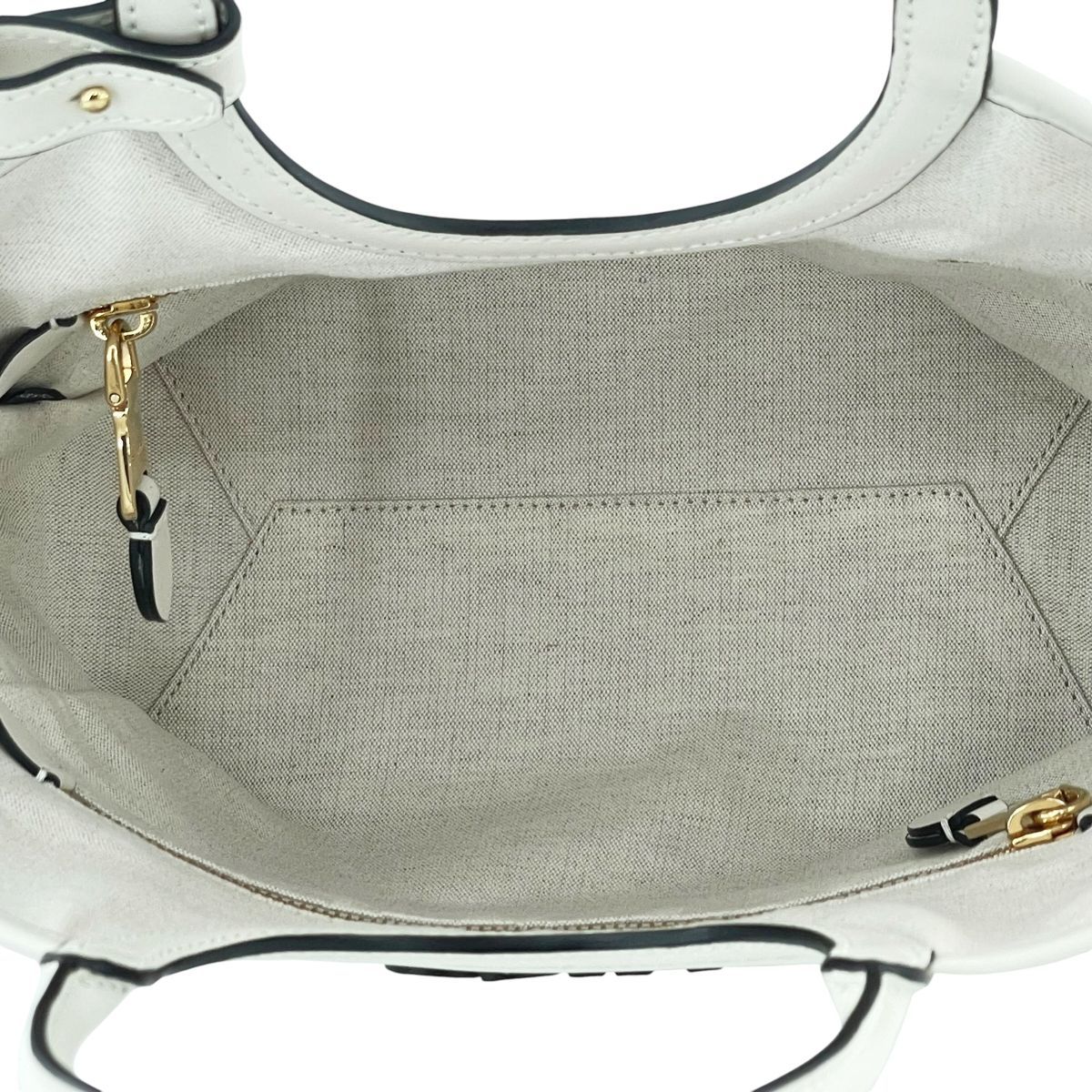 中古】 MIU MIU ミュウミュウ アイビー レザー バッグ ハンドバッグ 